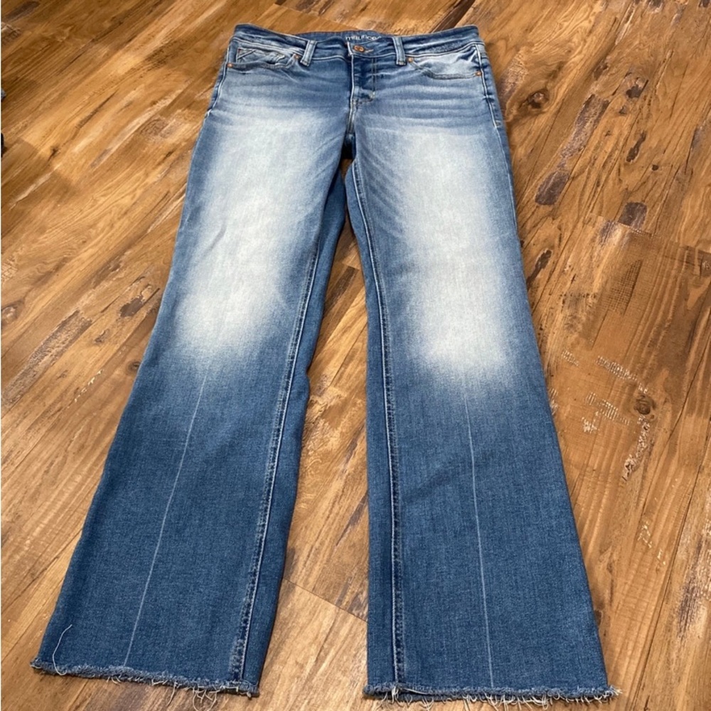 maurice’s size 12 jeans mid rise slimboot